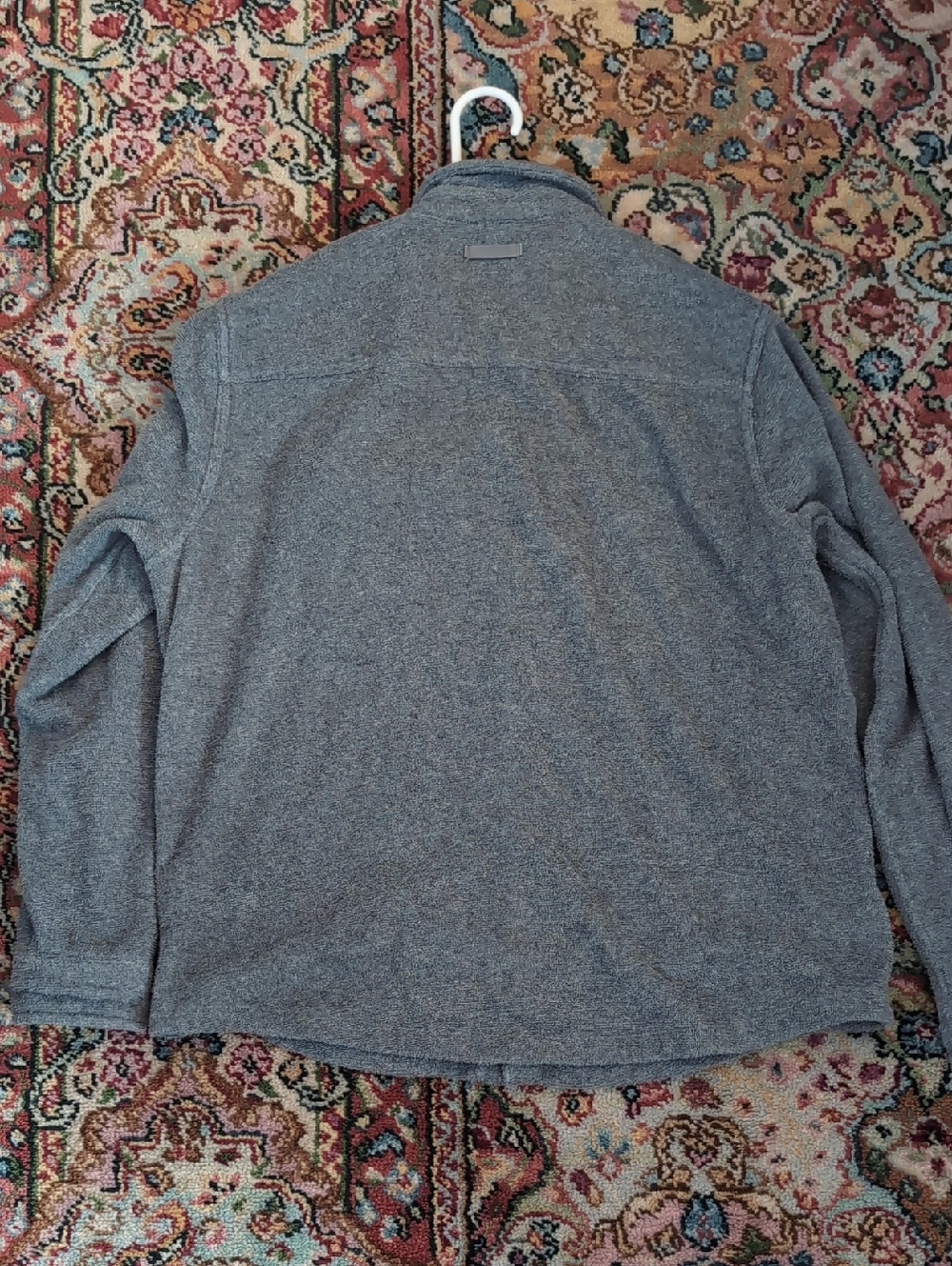 Outerknown Gray Hightide Snap Button Shirt - Picture 6 of 7